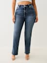 PLUS BILLIE MID RISE STRAIGHT JEAN
