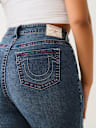 PLUS BILLIE MID RISE STRAIGHT JEAN