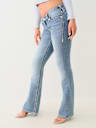 BECCA CRYSTAL LOW RISE SUPER T BOOTCUT JEAN