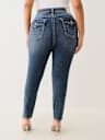 PLUS JENNIE CRYSTAL HIGH RISE CURVY SKINNY JEAN