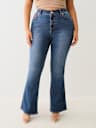 PLUS BECCA MID RISE BIG T BOOTCUT JEAN