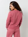 CRYSTAL METALLIC LOGO CREW SWEATSHIRT