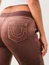 PANTALONES JOGGER BIG T DE VELOUR CON LUREX