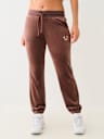 PANTALONES JOGGER BIG T DE VELOUR CON LUREX
