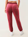 VELOUR BIG T LUREX JOGGER