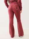 JOEY MID RISE BIG T FLARE SWEAT PANT