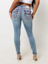 JENNIE MID RISE SUPER T SKINNY JEAN