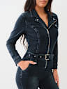  MOTO LONG SLEEVE SKINNY JUMPSUIT 