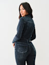  MOTO LONG SLEEVE SKINNY JUMPSUIT 