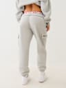 BRANDED ELASTIC WAISTBAND BOYFRIEND JOGGER