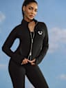 LOGO TWO-WAY ZIP PERFORMANCE JACKET