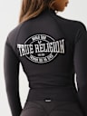 LOGO TWO-WAY ZIP PERFORMANCE JACKET