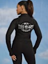LOGO TWO-WAY ZIP PERFORMANCE JACKET