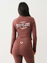 LOGO TWO-WAY ZIP PERFORMANCE JACKET