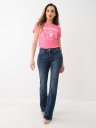 CAMISETA PEQUEÑA CON BUDA Y MARIPOSAS