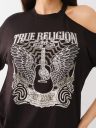 TRUE BAND CRYSTAL CUTOUT TEE
