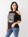 TRUE BAND CRYSTAL CUTOUT TEE