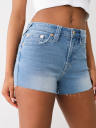 MAISIE HIGH RISE ROPE STITCH SHORT