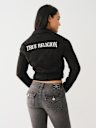FAUX SUEDE MOTO JACKET