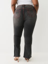 PLUS BECCA LUREX BIG T BOOTCUT JEAN