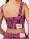 OVERDYE BIG T CARGO BUSTIER TOP