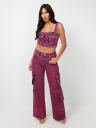 OVERDYE BIG T CARGO BUSTIER TOP