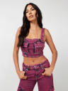 OVERDYE BIG T CARGO BUSTIER TOP