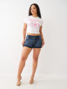 SAMMY MID RISE BIG T SHORT