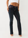 BECCA LUREX BIG T HORSESHOE BOOTCUT JEAN 