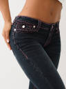 BECCA LUREX BIG T HORSESHOE BOOTCUT JEAN 