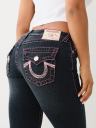 BECCA LUREX BIG T HORSESHOE BOOTCUT JEAN 