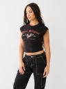 FADED LOGO CUTOUT TOP