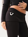 PANTALÓN CORTE DE BOTA CON CINTURA PLEGABLE