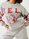 BOYFRIEND LOGO PULLOVER SWEATER