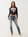 BILLIE SUPER T MID RISE STRAIGHT JEAN