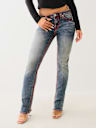 BILLIE SUPER T MID RISE STRAIGHT JEAN