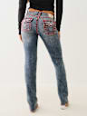 BILLIE SUPER T MID RISE STRAIGHT JEAN