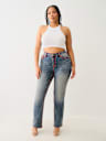 PLUS BILLIE SUPER T HIGH RISE STRAIGHT JEAN
