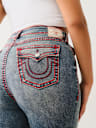PLUS BILLIE SUPER T HIGH RISE STRAIGHT JEAN
