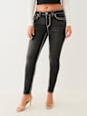 HALLE SUPER T MID RISE SUPER SKINNY JEAN