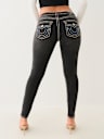 HALLE SUPER T MID RISE SUPER SKINNY JEAN