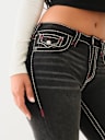 HALLE SUPER T MID RISE SUPER SKINNY JEAN