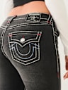 HALLE SUPER T MID RISE SUPER SKINNY JEAN