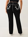 PLUS BILLIE LUREX BIG T HIGH RISE STRAIGHT JEAN 