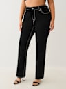 PLUS BILLIE LUREX BIG T HIGH RISE STRAIGHT JEAN 