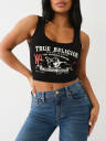 HERITAGE LOGO CROP TANK