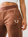 CRYSTAL STRAIGHT LEG SWEAT PANT