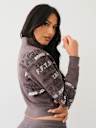 HORSESHOE LOGO CROP ZIP TRACK JACKET