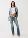 JOEY LOW RISE SUPER T FLARE JEAN