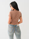 LA BURNOUT BABY TEE